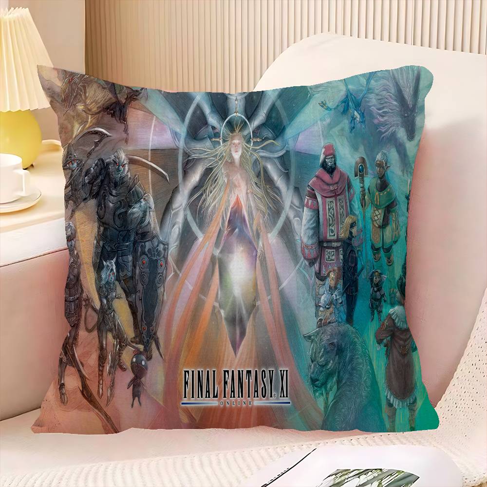 Classic F-Final Game F-Fantasy Pillow Cushion Cover Pillowcase Living Room Sofa Home Decor