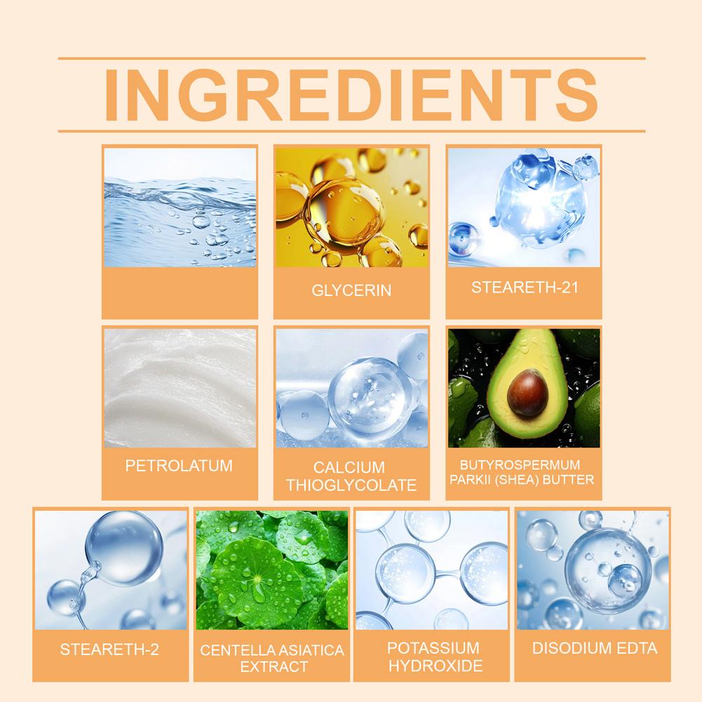 Wax Painless Hair Remover Ladies Epilator Cream Skin Private Beauty Bikini Lip Depilation Hair C3P6