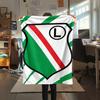 1pc Legia Warsaw Print Flannel Blanket, High quality Comfortable for All Seasons, Home Decor, Warmth and Comfort, Perfect for Christmas Gifts68