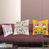 Autism Acceptanc Creative Slogan Pillow Case Cushion Cover Soft Throw Pillow Case For Car Sofa Pillowcase Polyester With Zipper