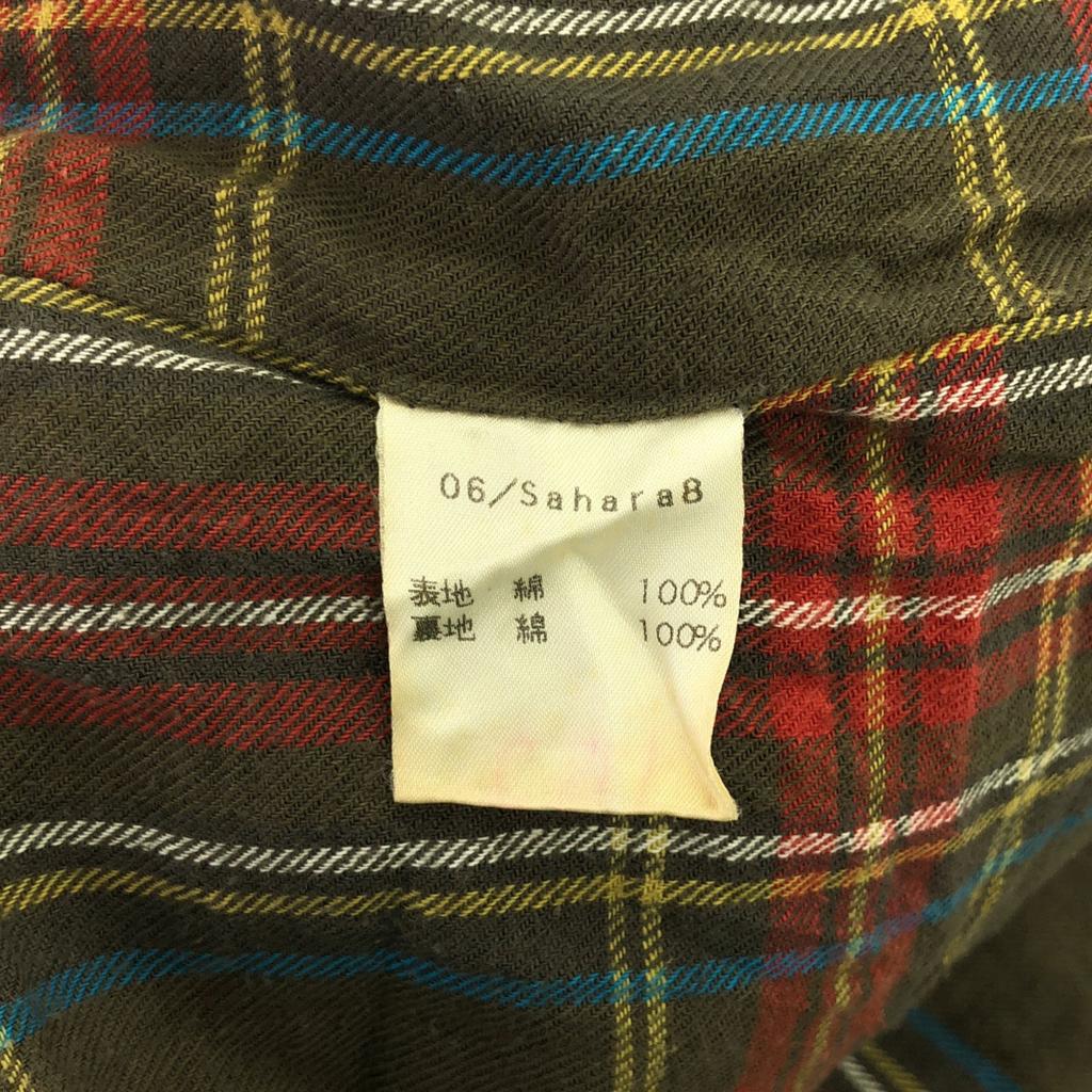 GRENFELL Made In the UK Swing Top 34 Navy Checked Jacket Men's Used