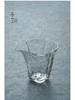 Begonia Flower Borosilicate Glass Tea Separator: Heat-Resistant Gongfu Tea Cup Set, Transparent and Anti-Scald.