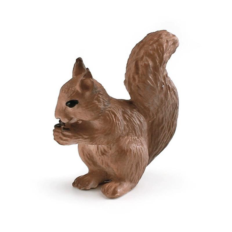 Simulation Luchs Hirsch Braunbär Pferd Kuh Eichhörnchen Wildtier Modell Ornament Für Naturdekor Sammler