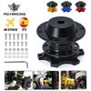 PQY - Universal Steering Wheel Quick Release Hub Boss Kit Wheel Hub Adapter For 6 Hole Steering Wheel Hub PQY3859
