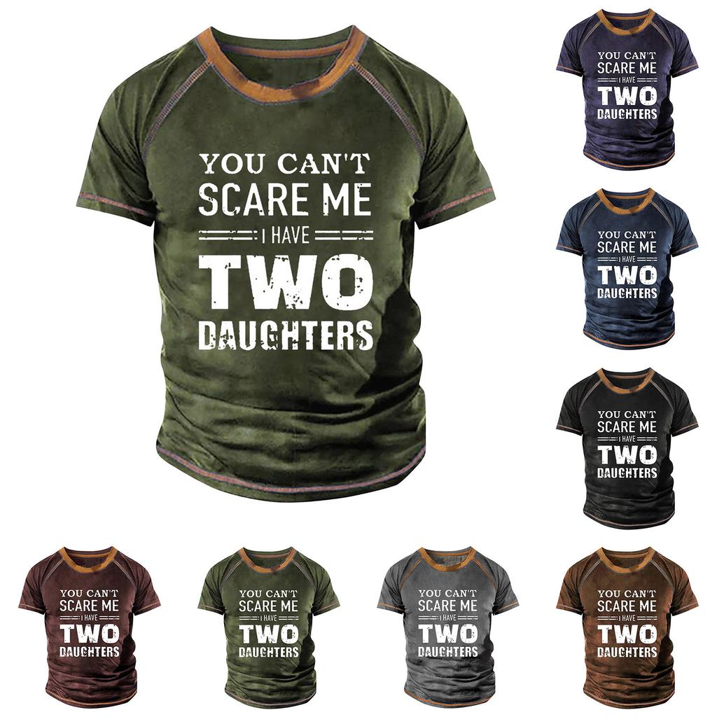 Pánské raglánové tričko s krátkým rukávem a kulatým výstřihem v retro stylu