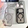 Magnetic Matte Detachable Lens Case for iPhone 17 Pro Max, Skin-Feel, Fits Apple 16 to 15 Models