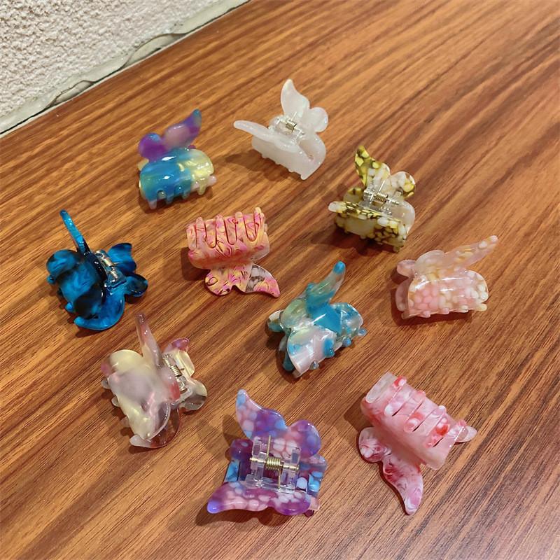 High-end Iridescent Butterfly Hair Claw Clips Perfect For Fashionable Womens Hairstyles