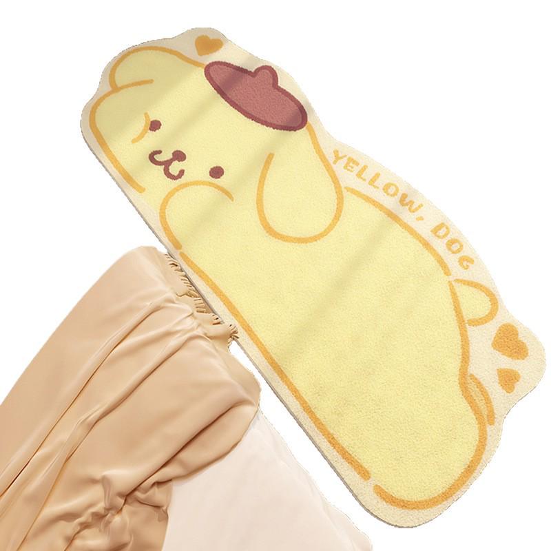 Hello Kitty Girly Bedroom Rug - Cute Cartoon Bedside Mat for Children's Room Carpet