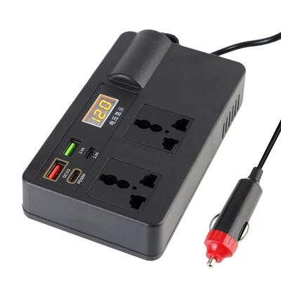 Universal Power Adapter DC 12V/24V To AC 220V Car Converter Socket Automotive Charger Inverter