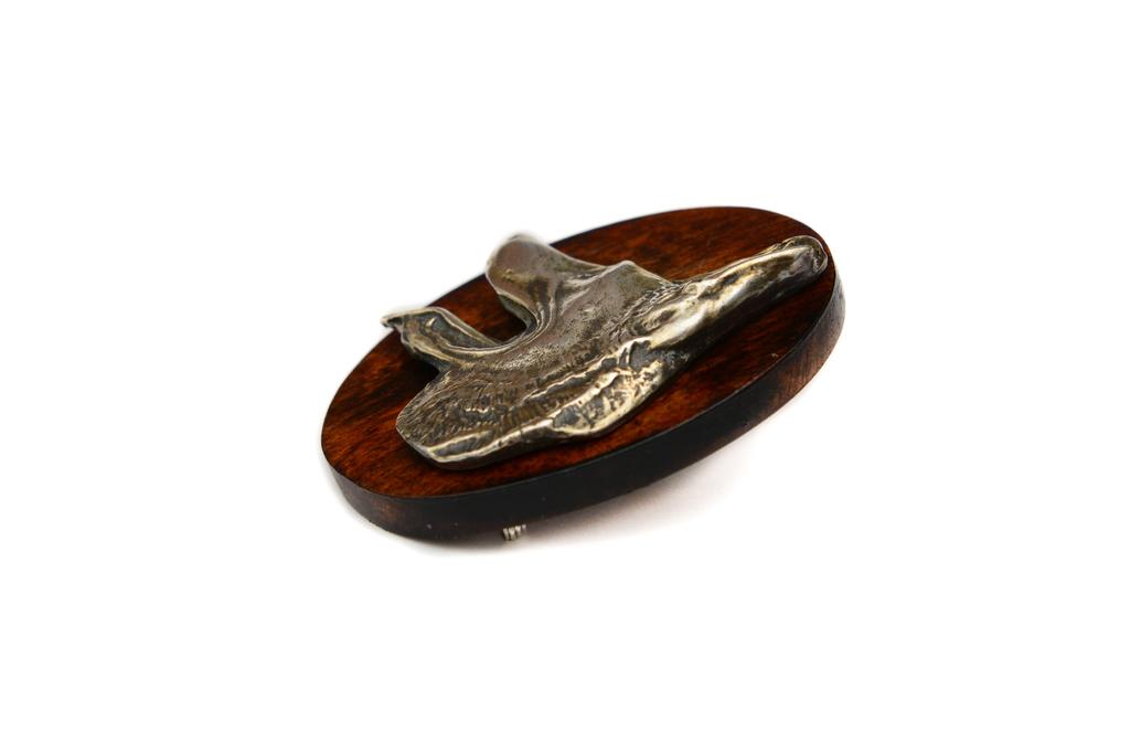 Malinois Belgian Shepherd Dog - Dog Show Brooch, Starter Number Clip, Dog Pin by Art-Dog
