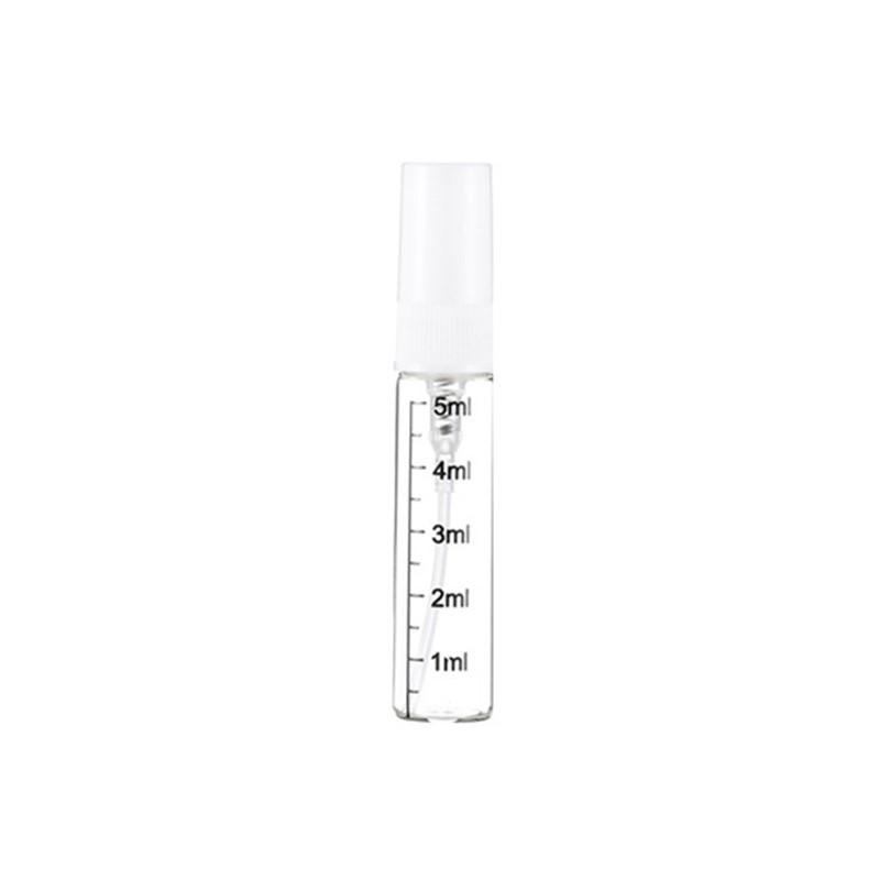 1 Stück 2ml 3ml 5ml 10ml Skalenglasflasche Nachfüllbarer Sprühzerstäuber Leere Parfüm-Reise-Zerstäuber Kosmetikbehälter Proben-Testfläschchen