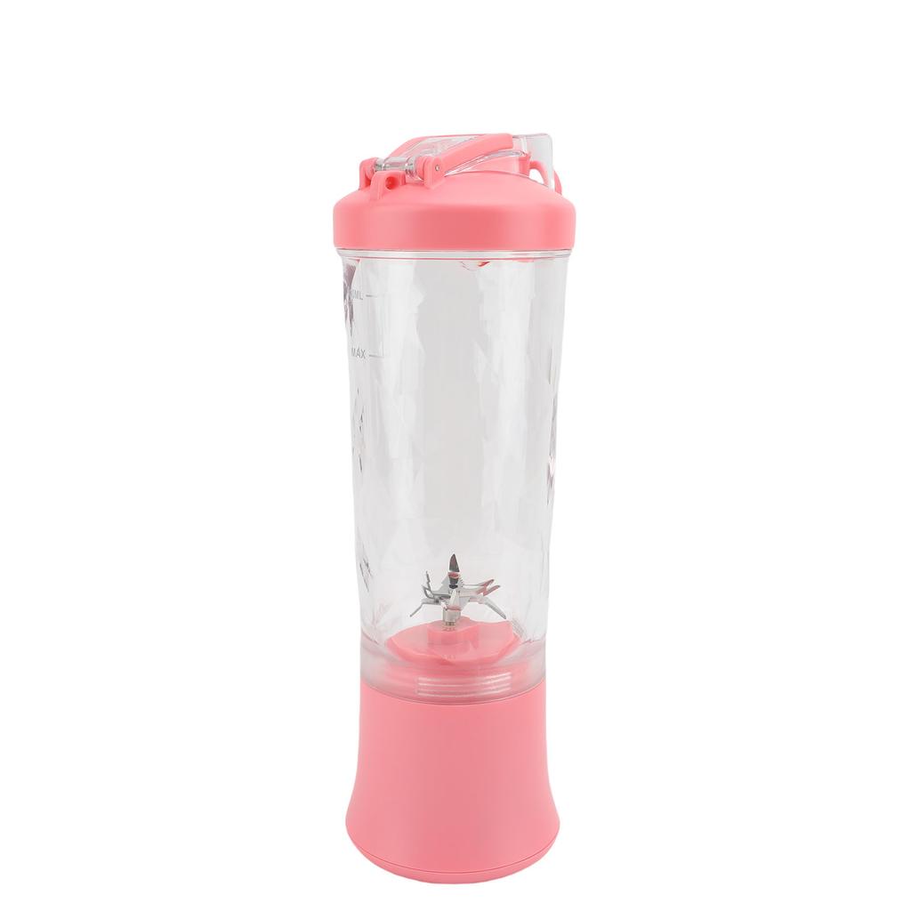 Portable Blender with Ice Crushing 600ml Multifunctional Rechargeable Smoothie Blender for Home Kitchen
