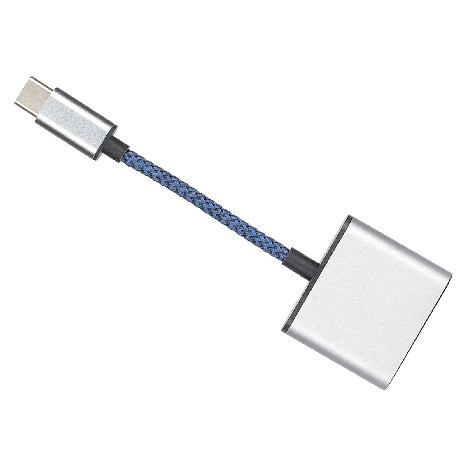 

Headphone Adapter TypeC to 3.5mm Mini Portable o Converter for HuaweiGoogle(Deep Space Gray )