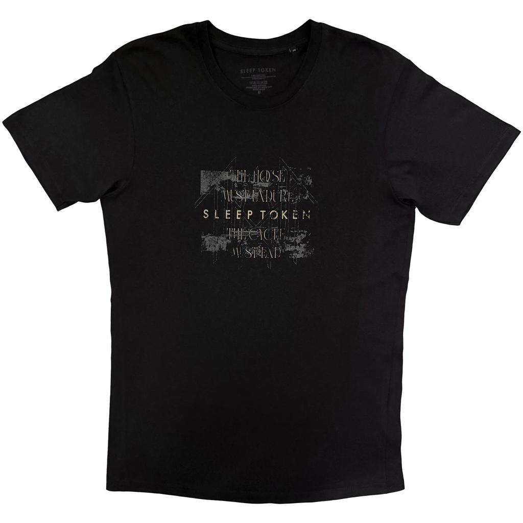 Sleep Token 'Even In Arcadia Squares' (Black) T-Shirt