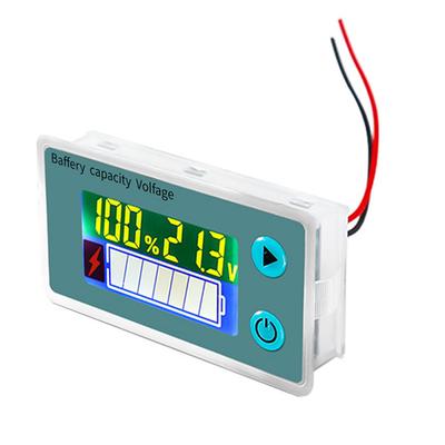 Accurate LCD Battery Power Display Voltmeter Digital Display For Lithium Iron Lead-Acid Reliable Electrical Equipment