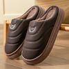 New cotton slippers men's winter indoor home soft bottom non-slip warm plush thick bottom