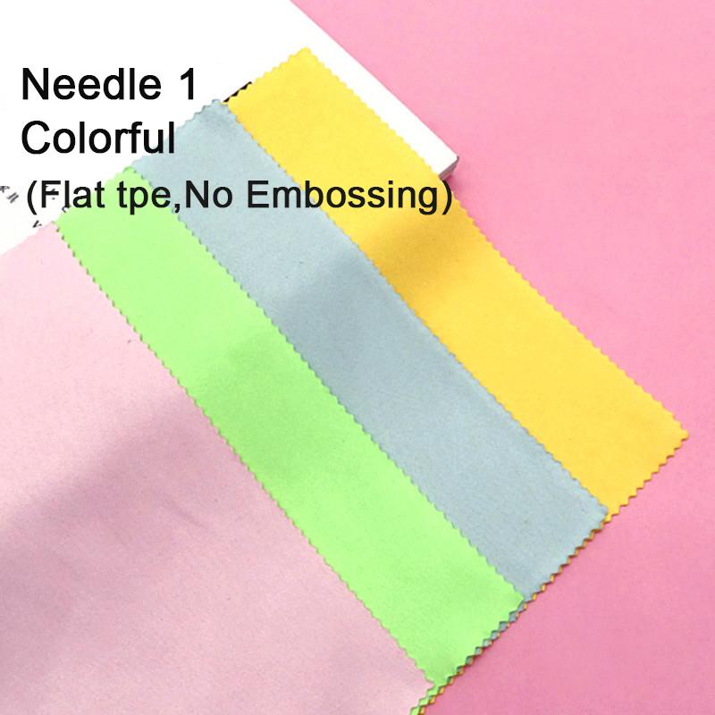

100pcs 230gsm Needle 1 Glasses Cleaning Cloth Eyeglasses Lens Cleaner Wipe Grid Lucky Cloud Faux Velvet Microfiber Coloful Cloth Needle1 coloful