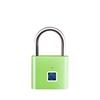 USB Charging Fingerprint Lock Waterproof Electronic Door Lock Portable Smart Padlock  Home