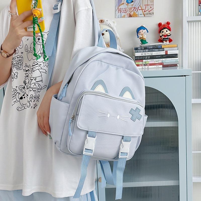 The New Schoolbag Is High-value, Fresh, Sweet and Cute Mini Backpack, and the Lightweight Travel Backpack for Junior High School Students.