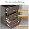Mobile 3-Drawer Office Storage Cabinet