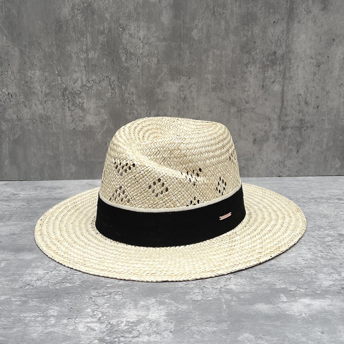 

Elegant Women s Straw Sun Hat: Fashionable, Handwoven, and Perfect for Summer Holidays M (56-58cm)