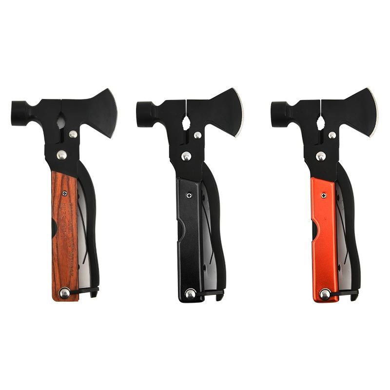 13 In One Multifunctional Axe Hammer for Household Use Sturdy and Durable Portable and Portable Carrying EDC Hand Tools