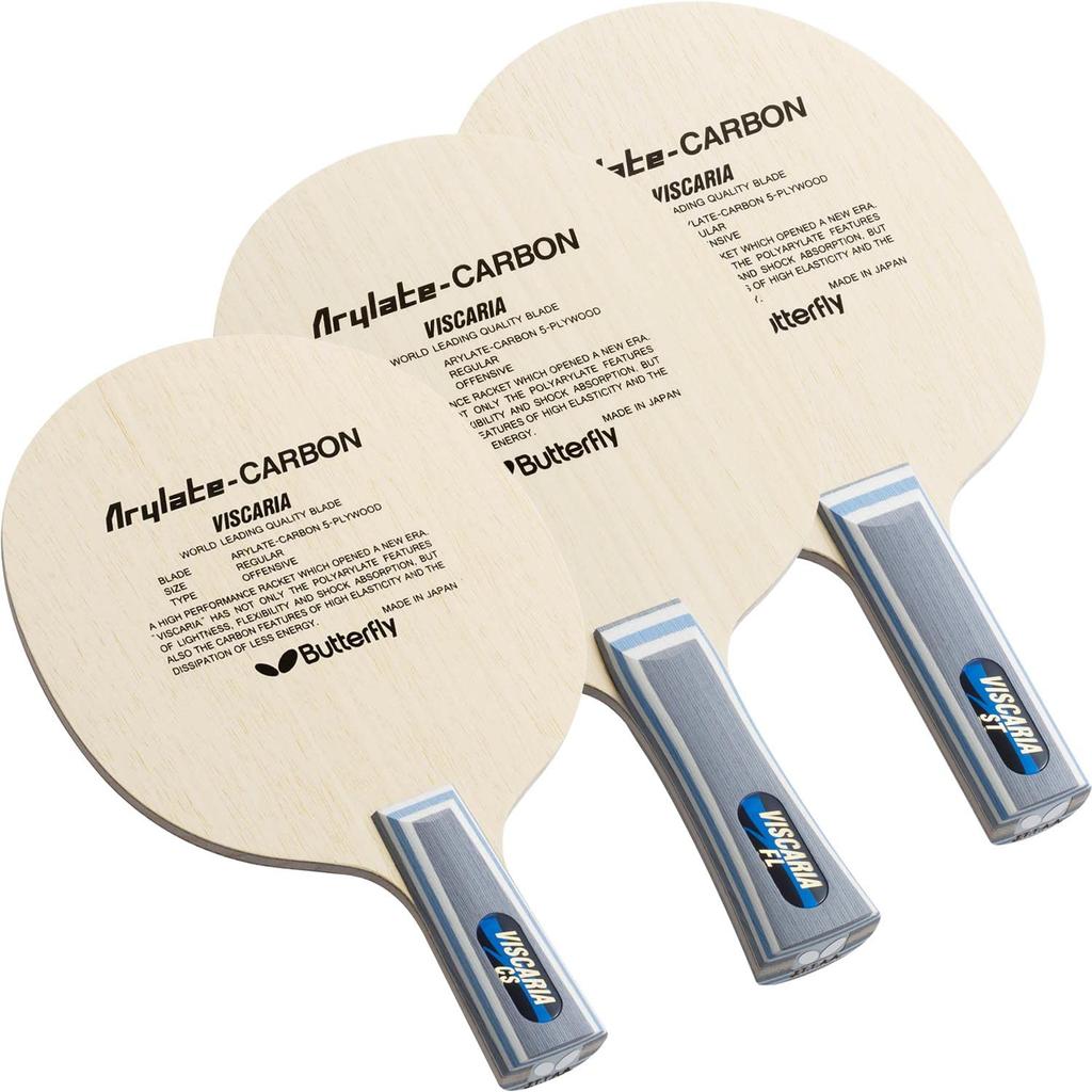 Butterfly Table Tennis Special 30041 Racket, Viscaria, Shakehand, Offensive, Material, Flare,