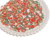 DIY Christmas Snowman & Santa Claus Polymer Clay Slices for Slime & Squishy Filler