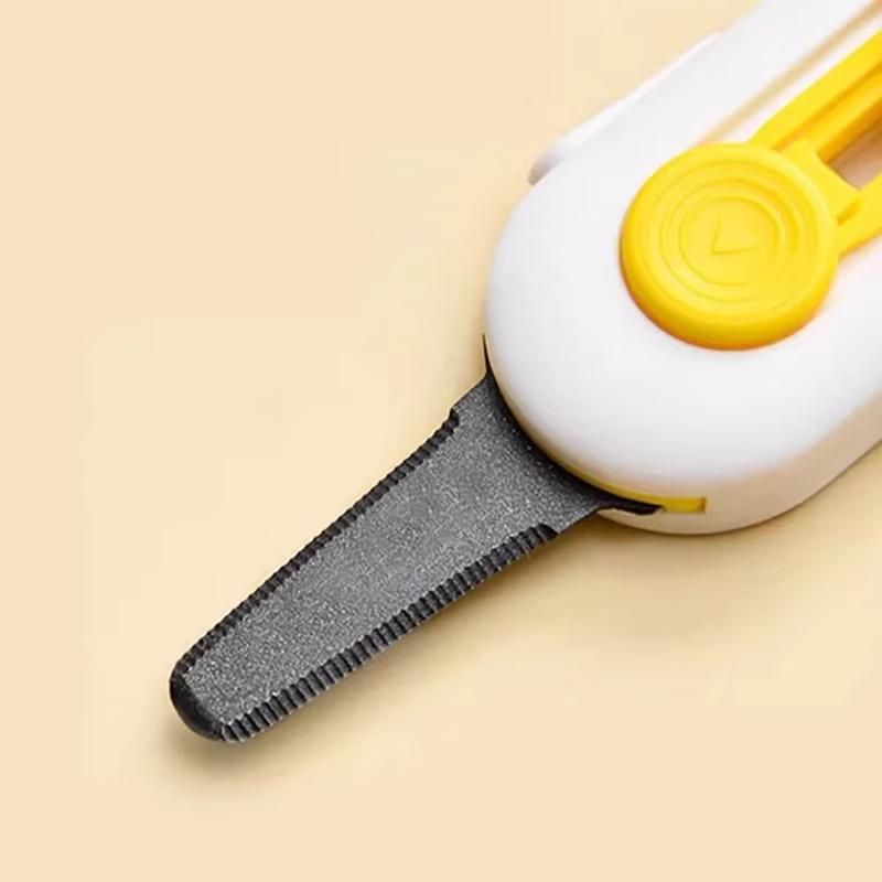 Kartonschneider, Mini-Magnetkartonschneider, Sicherheitsschloss zum Öffnen von Paketen, Kartons, Kartonöffner, Rasiermesser, perfekt für den Heimgebrauch