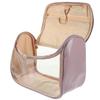 Travel Clear Toiletry Bag Makeup Storage Holder Purple 24X18X12CM Wall-Hanging 1Pack