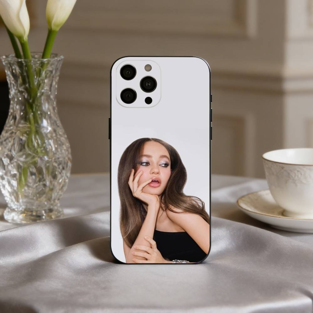 Edgy N-Nico P-Parke Actress Phone Case For iPhone 17pro, 16,15,14,13,12,11 X XR Plus,Others Soft Black Cover