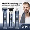 Men's 5-in-1 Electric Body Hair Trimmer Professional Hygienic Beauty Razor Shaver for Face Ear Nose - Professional Hair Trimmer