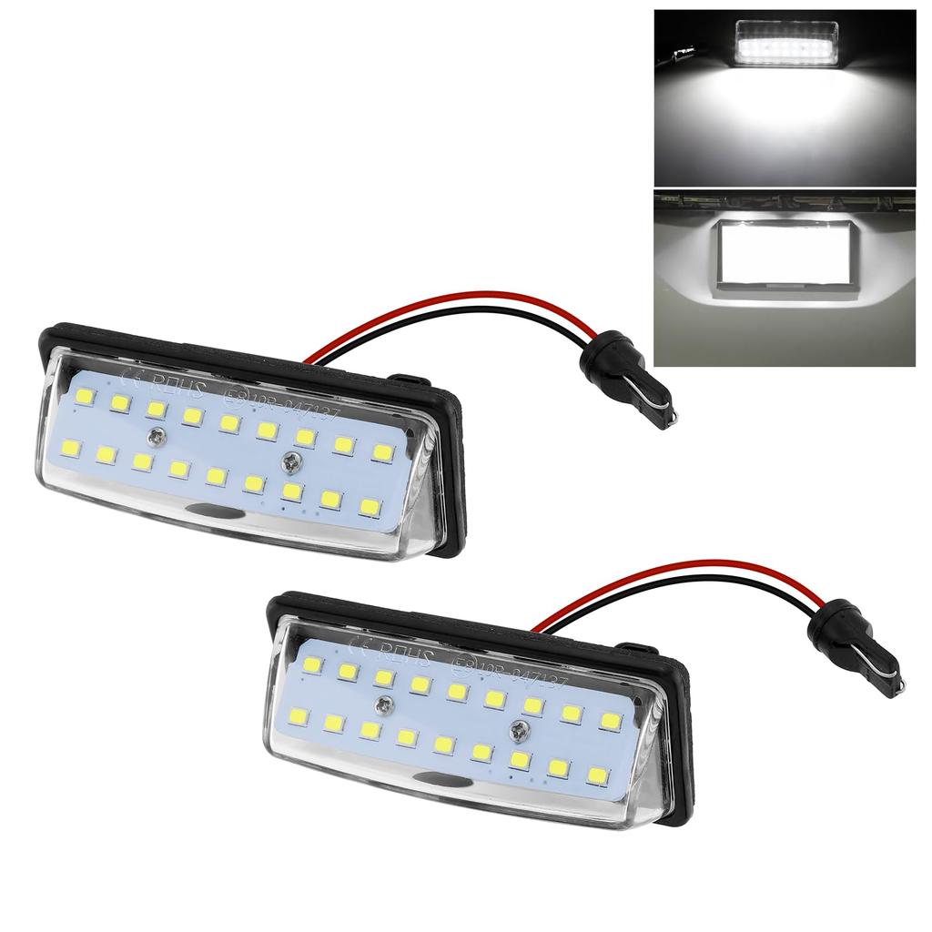 Futwod LED License Plate Light, Compatible with Nissan Note, E12, E11, Note Aura E13,