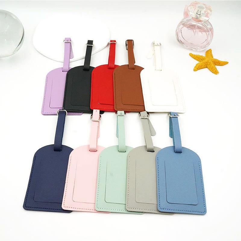 Travel Pu Passport Cover Luggage Tags Wedding Party Bussiness Gift Ticket Holder Passport Holder Case Travel Accessories Set