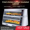 Food Insulation Cabinet Commercial Large Desktop Insulation Box Display Cabinet