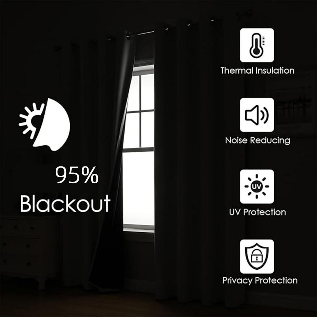 Double-Sided Matte Cloth High-Precision Shading Solid Color Curtain Fabric Finished Fabric