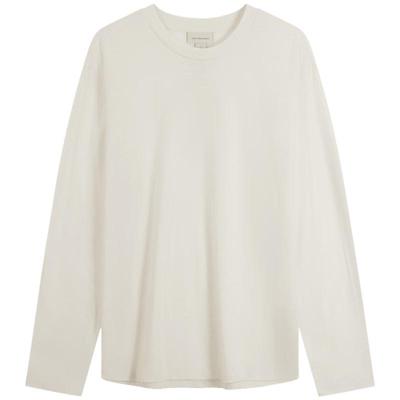 Jeans Men's 2025 Early Fall Linen Blend Long Sleeve T-Shirt