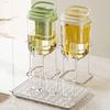 Water Dispenser with Faucet BPA-Free Summer Juice Jug for Fridge 5L Leakproof Iced Tea & Fruit Infuser