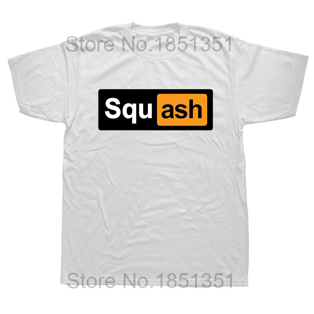 Funny Squash Player Design T Shirts Graphic Cotton Streetwear Short Sleeve Birthday Gifts Summer Style Tshirt Mens Clothing