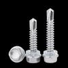 410 Stainless Steel Hex Flange Self-Drilling Tapping Screw