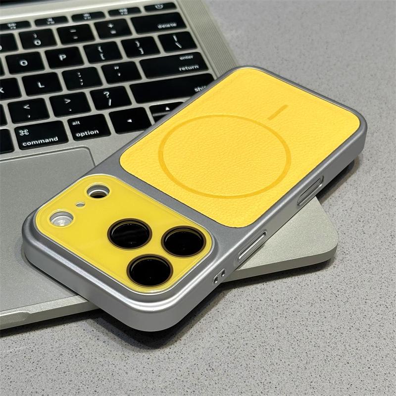 Magnetic Glass Lens Protector for iPhone 14-17 Pro Cases