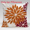 Geometric Color Flower Pillow Cover Polyester Fabric Modern Decor For Living Room