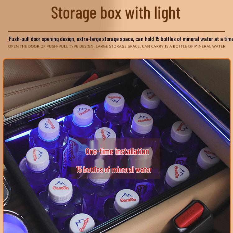Ideal ONE Rear Armrest Box Center Console Storage Modification