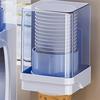 Wall-mounted Disposable Cup Storage Rack Countertop Space Saving Paper Cup Dispenser No-drill Installation Plastic