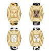 YaLaLuSi Marke Retro Damen-Quarz-Uhr Leopardenarmband Stilvoll und Wild Kostenloses Wischtuch Geschenkbox