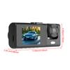 Universal Interior Monitor HD 1080P 12V Auto Accessories 3 Lens Driving Video Recorder 2 Inch Screen Car DVR Dash Cam Rearview Camera