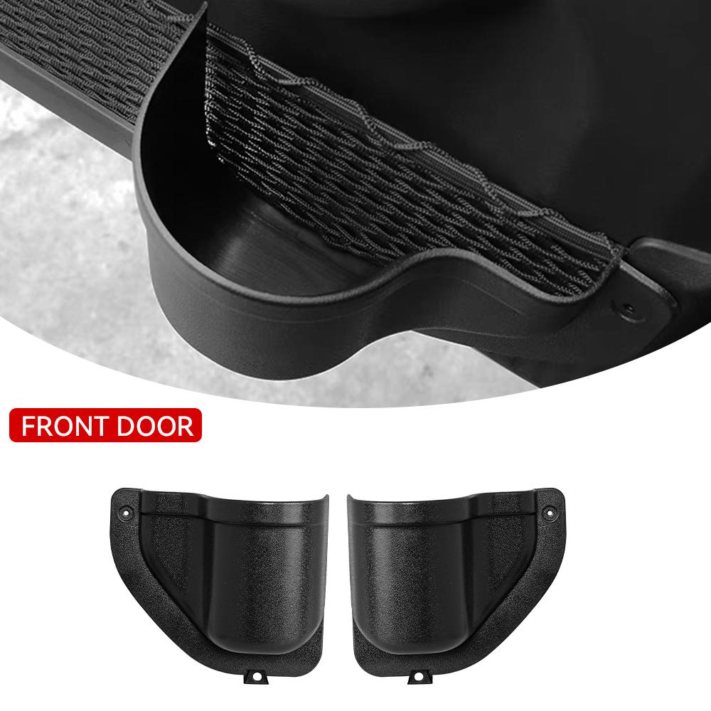 Front Rear Door Organizer Tray For 2018 2019 2020 2025 2025 2025 2025 Wrangler JL 4XE JLU Rubicon Sport Sahara Gladiator JT