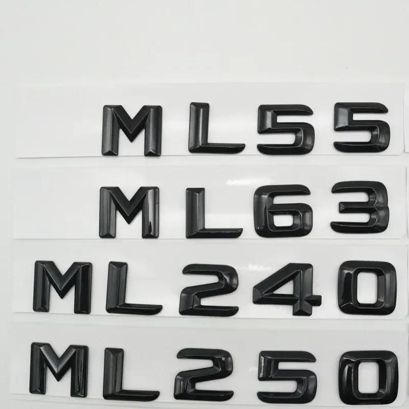 ABS 3D Pour Mercedes-Benz W163 W164 W166 ML63 ML55 ML280 ML250 ML320 ML350 ML420 ML430 ML450 ML500 ML550 Emblème de Coffre Autocollant Logo ZO7