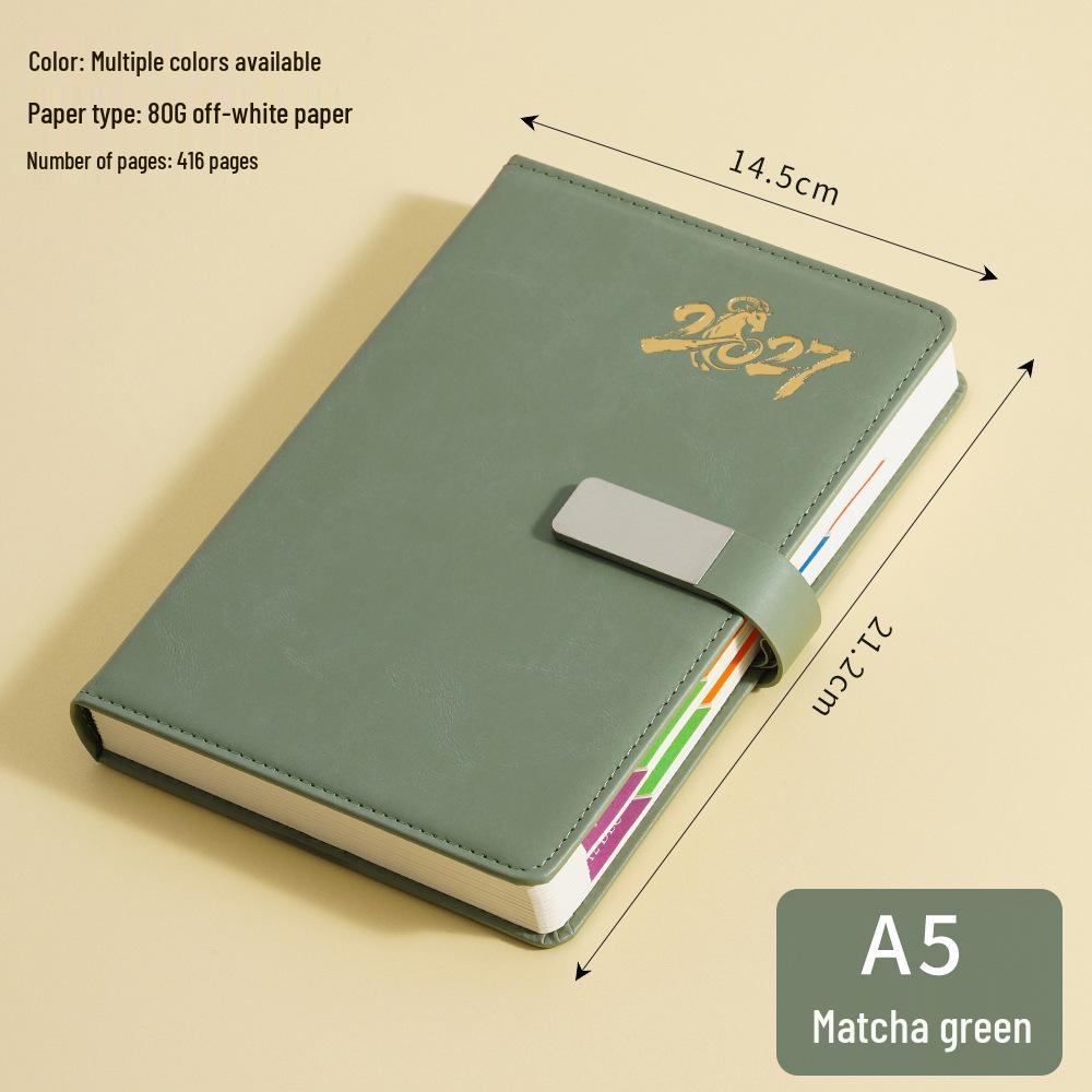 2027 Premium Time Management Notebook Set with Customized Logo