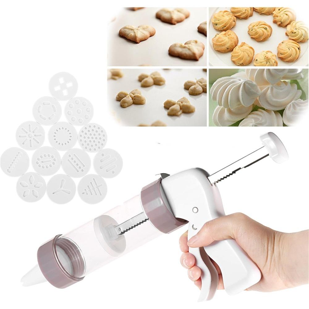 Kit Pressa Biscotti - Una Pistola per Fare Biscotti Pressati Set Stampo per Torte Biscotti Macchina Pressa Biscotti Decorazione Dessert